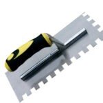 Premium Stainless Steel Maxi Grip Notched Trowel